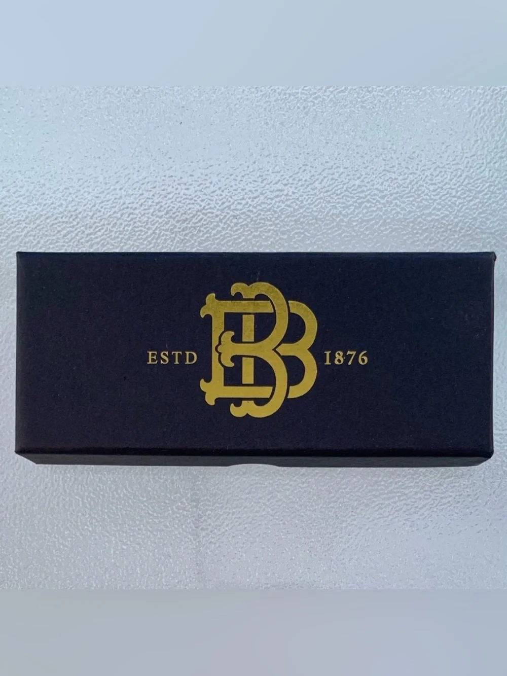 Beringer Vineyards Embossed Brown Key Fob and Logo’d Box
